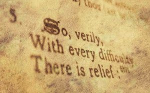 difficulty-relief-verse
