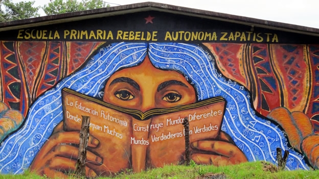 Zapatista Rebel Autonomous Primary School - “Autonomous education builds different worlds where the truths of many true worlds fit.”